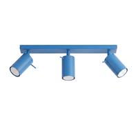 Plafón RING 3L azul claro
