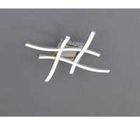 Plafón route 4 led 5w 46x46cm plata