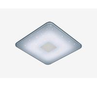 Plafón samurai led 21,5w 42cm blanco efecto estrella