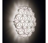 Plafón Slamp La Vie L, ancho 71 cm, blanco