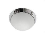 Plafón techo Dodo difusor de cristal cromo E27 Ã & # x2DC;: 32 cm IP44