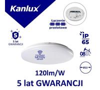 Plafonier LED con detector de movimiento 15W-NW-O-SE STIVI 35007