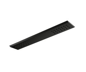 Plafoniera Cambio De Color LED, Lámpara Empotrada, Negro Mate, L 1100 Mm