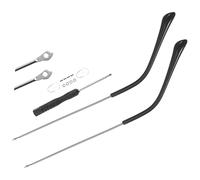 PLAFOPE 1 Par Accesorios Para Gafas Cristales Rotos Reemplazo Gafas Reemplazan Templo Gafas Brazo Para Gafas De Sol Kit De Fijación De Gafas Delgadas Aleación Sustituto