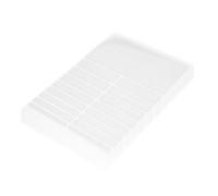 PLAFOPE 10 Hojas Ajustador Anillo de Silicona Invisible Antideslizante Espaciador para Anillos Sueltos Reducidor Flexible para Bandas Anchas Protección Invisible para Diario
