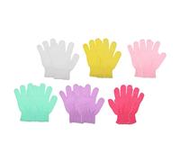 PLAFOPE 10 Piezas Dedales Exfoliantes De Baño Guante De Ducha Flexible Para Limpieza Profunda Guante De Exfoliante Corporal Para Espalda De Ducha