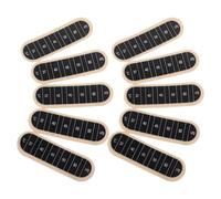 PLAFOPE 10 Piezas Tiras de Termómetro Adhesivo para Frascos 10 Piezas, Indicador de Temperatura Cambio de Color, Compatible Fermentación, Elaboración de Cerveza y Control de Peceras,