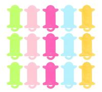 PLAFOPE 100 Piezas Soportes de Hilo Plástico Coloridos para Coser Organizadores Bobinas Hilado para Tejer Placa Enrolladora DIY Resistente para Manualidades y Bordado