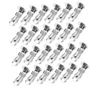 PLAFOPE 100 Piezas Unidades Bases Redondas para Pendientes con Clip Accesorios Metálicos Duraderos para Fabricación de Joyería DIY Diseño Cómodo y Ligero para Orejas sin Perforar