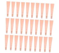 PLAFOPE 100pcs Funda De Plástico Para Embalaje De Flores Transparente Simple Elegante Perfecta Para y Festivales