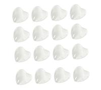 PLAFOPE 100piezas Expositor De Tarjetas De Colores Para Decoración De Uñas Cuentas De Vidrio Transparentes Para Mostrar El Color Uñas Tablero De Esmalte De