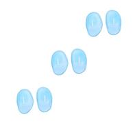 PLAFOPE 12pares De Oído De Reutilizables Cubiertas Ajustables Para De Cabello Protección Para Salones y Personal De Azul