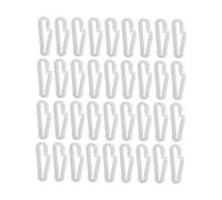 PLAFOPE 130 Piezas Ganchos Colgantes de Plástico para Ajustables Hebillas Tipo Calabaza para DIY Resistentes al Accesorios para Cuerdas y Llaveros Uso Doméstico y Profesional