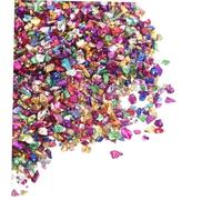 PLAFOPE 1bolsa Bag of Crushed Glass for Nail Art Irregular Diy Fillers for Manicure and Crafts Decorative Pieces Scrapbooking and Jewelry Making