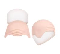 PLAFOPE 2 Juegos Realistic Flesh Tone Scalp Head Caps With Breathable Mesh Hairnet Unisex Flexible Fit For Men And Women Halloween Cosplay And Stage Performance
