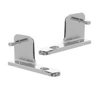 PLAFOPE 2 Piezas Bisagra de Aleación de Zinc para Puerta de Congelador y Refrigerador Diseño Silencioso y Apertura sin Esfuerzo para Restaurantes y Tiendas