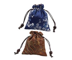 PLAFOPE 2 Piezas Bolsa De De Texto Bolsas De De Doble Capa Bolsas De Para Fiestas De Dulces Con Patrón Creativo Bolsa De Para Festival De Embalaje