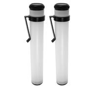 PLAFOPE 2 Piezas Dispensador de Arena para Carrito de Golf, Plástico | Boca Ancha y Asa Ergonómica, Soporte Robusto para Terreno de Golf, Reparación de Divots y Recarga Ordenada