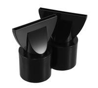 PLAFOPE 2 Piezas Hair Dryer Nozzle Attachment Plastic Blow Dryer Concentrator For Precise Styling Heat Protection Fit For Home And Salon Use