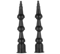 PLAFOPE 2 Piezas Hermosa costura boca puntiaguda universal puntas de masilla flexibles herramientas herramienta rotativa punta de sellador de calafateo boquilla de calafateo