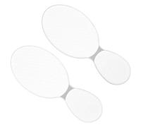 PLAFOPE 2 Piezas Nano Glass Foot File Dual-sided Pedicure Tool For Hard Skin Cracked Heels Portable Foot Care For Dry Skin Exfoliation At Home And Travel