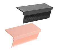 PLAFOPE 2 Piezas Peine De Hierro Para Plancha De Pelo Peine Para Alisar El Cabello Cepillo Para Alisar El Cabello Para Plancha De Pelo Alisador Eléctrico El Plastico