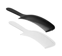 PLAFOPE 2 piezas Peines Curvos para Corte de Pelo Juego Peines de Dientes Anchos para Hombre y Mujer Profesional y Doméstico Resistente y Duradero