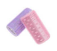 PLAFOPE 2 Piezas Rizadores de Pelo sin con Núcleo de Aluminio para Flequillo Volumen Natural y Rizado Fácil Herramientas de Estilismo Manual para Mujeres con Cabello Corto
