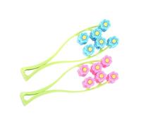 PLAFOPE 2 Piezas Rodillo Facial Manual Masajeador de Cara Ergonomía Mango Fácil de Agarrar para Estirar y Mejorar Elasticidad Cuidado Facial Portátil Regalo para Mujer