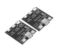 PLAFOPE 2 piezas USB Cable Test Board Comprobador Digital para Cables Datos Cortocircuito Compatible con USB Tipo-c Apple Fácil Uso Portátil