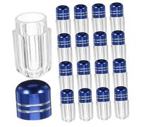 PLAFOPE 20 Piezas botella de de viaje botellas píldora travel bottles frasco de plástico bote de pastillas botella de almacenamiento de pastillas mini contenedor de almacenamiento