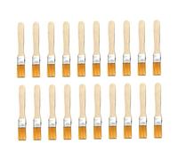 PLAFOPE 20 Piezas Cepillo de Reparación de Teclado Pincel Pequeño Mango de Madera Cepillo para Quitar el Polvo Adecuado para Limpiador Teclado Ordenador Unidades por Paquete