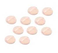 PLAFOPE 20piezas Esponjas De Maquillaje Redondas Para Polvos Sueltos Aplicador Cómodo y Práctico Para Cara Herramienta Cosmética Para Sellar Maquillaje y Uso Diario