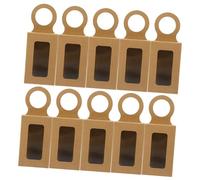 PLAFOPE 25piezas Cajas De Para Botellas De Vino Con Ventana Transparente De Diseño Versátil Para Decoración y Elegantes