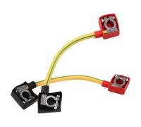 PLAFOPE 2piezas Cables de Batería para Coche Bornes Positivos y Negativos de Metal Resistentes la Corrosión Conectores Precisos para Conexión Paralela de Baterías Camiones y Vehículos