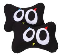 PLAFOPE 2piezas Cojín De Reposacabezas Para Coche Almohada Cervical Adorable Soporte Para Cuello Fácil Instalación Accesorio De Auto Para Mayor Comodidad y Estilo Compatible Diversos