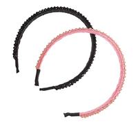 PLAFOPE 2piezas Diademas Elegantes De Cristal Para Mujer Decorativas y Cómodas Cabello