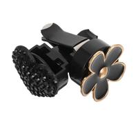 PLAFOPE 2piezas Difusor De Para Coche Clip De Ventilación Decoración De Auto Elegante y Funcional Aromaterapia Para Vehículos De Diseño Floral Brillantes Mejora La Experiencia De
