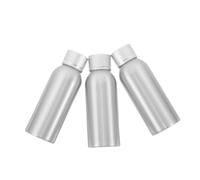 PLAFOPE 3 Piezas Aluminum Travel Bottles Refillable Skincare Containers With Screw Caps Leakproof Body Wash Toner Lotion Dispensers For Travel