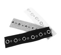 PLAFOPE 3 Piezas Diademas Elásticas Punk Vintage con Ojales de Bandas Anchas Transpirables para Mujeres y Niñas Accesorios de Moda para Festivales y Uso Diario