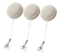 PLAFOPE 3 piezas Limpiadores de Pantalla Macaron Paño para Gafas y Lentes Toallitas Portátiles para Limpieza de Pantallas Electrónicas Compactos y Resistentes Color Rosa