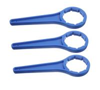 PLAFOPE 3 Piezas Llaves para Tapas de Cubo Herramienta Práctica para Abrir y Ajustar Tapas de Bidones Plásticos de Diseño Compacto y Resistente para Uso Industrial