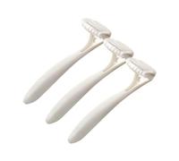 PLAFOPE 3 Piezas Manual Facial Razor para Mujer de Mini Depiladoras Portátiles para Viaje Seco y Húmedo Diseño Compacto y para Sensible