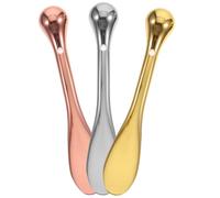 PLAFOPE 3 Uds Cuentas Redondas Crema De Ojos En Barra Dispositivo De Masaje De Crema Para Ojos Palos De Masaje De Ojos Masajeador De Ojos De Mano Cuchara De Crema Para Ojos Masajeador De