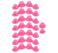 PLAFOPE 30 Rizadores de Silicona sin Calor para Cabello Largo y Corto, Kit 15 Grandes y 15 Pequeños Antideslizantes en Color Rosa, para Ondas y Rizos Suaves, sin Daños ni Calor, Uso Fácil