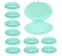 PLAFOPE 30piezas Cajas De Forma De Concha De Contenedores Pequeños Para Dulces y Joyas Para Fiestas y