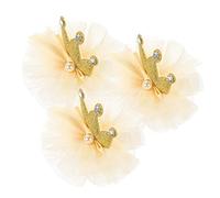 PLAFOPE 3piezas Crown Hair Clips for Girls Hair Accessories for Birthday and Christmas Festivals Elegant and Fun Design