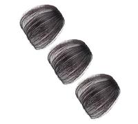 PLAFOPE 3piezas Peluca Falsa Para Disfrazarse Flequillo Falso Para Mujer Invisible Grueso Para Bodas y Fiestas