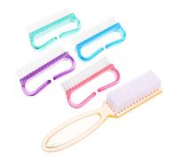 PLAFOPE 5 Piezas Cepillos para Uñas con Mango Ergonómico Cerdas Flexibles para Limpieza de Manos y Pies Kit Multifuncional para Cuidado Personal Duradero y Cómodo de Usar