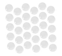 PLAFOPE 50 Piezas Glass Dome Cabochons Round Tiles Adhesive Backing For Jewelry Making Pendants Earrings Craft